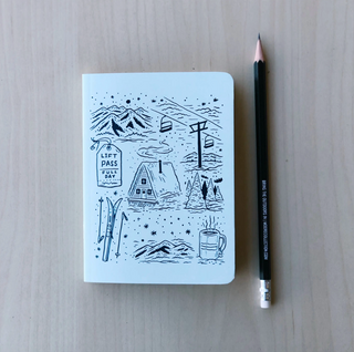 Mini Ski Days Notebook