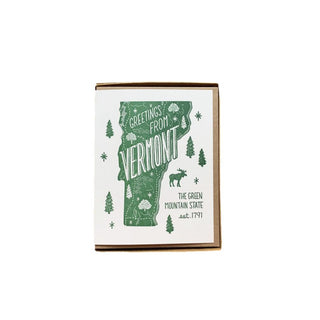 Greetings from Vermont Boxed Set of 6 Cards