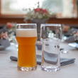Load image into Gallery viewer, AO Glass Vermont Stamp Beer Pint Glass