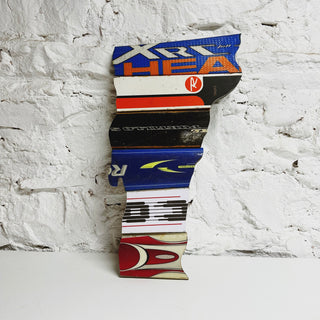 Vintage Skis Vermont Wall Hanging