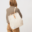 Load image into Gallery viewer, Canvas Utility Backpack - Natural