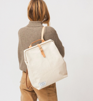Canvas Utility Backpack - Natural