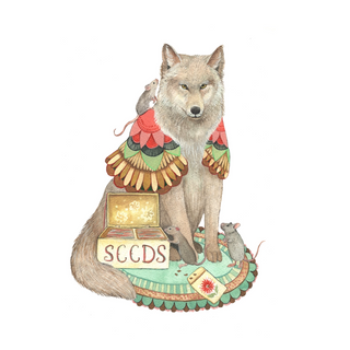 Woodland Gardens: Weston's Box of Seeds Print - 8x10