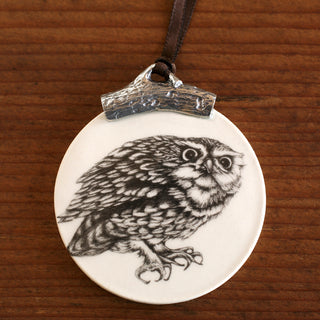 Laura Zindel Ceramic & Pewter Ornament