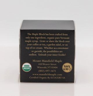 Vermont Made Maple Block 6oz