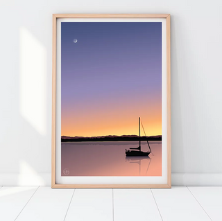 Lake Champlain Evening Calm Print - 13x19