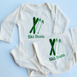 Load image into Gallery viewer, Ski Bum Long Sleeve Baby Romper