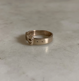 Bronze Belt Buckle Ring 7