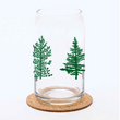 Load image into Gallery viewer, Tree Beer Can Glass - pickup only