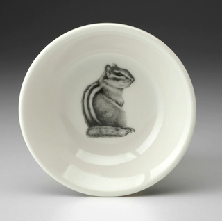 Laura Zindel Sauce Bowl - Chipmunk #3
