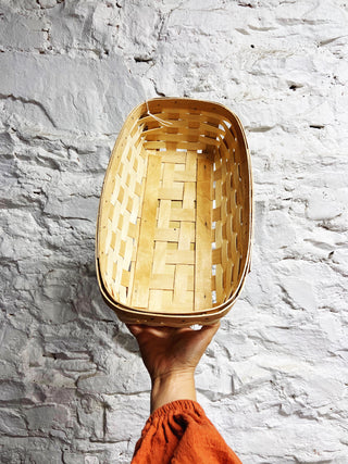 PICKUP ONLY Natural Woven Basket - Bread Basket
