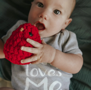 Ozzie Cardinal Hatcher Plush Toy