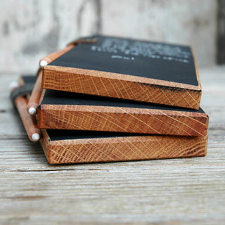 Walnut Chalkboard Tablet