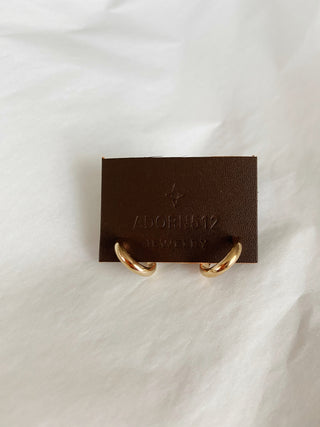 Classic Gold Huggie Hoops