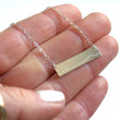 Load image into Gallery viewer, Mt Mansfield Bar Necklace