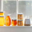 Load image into Gallery viewer, Farmhouse Pottery Beehive Honey Pot with Wooden Dipper