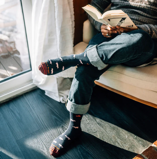 Darn Tough Men's Truffle Hog Socks - Navy 6092