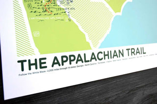 Appalachian Trail Poster 18 x 24