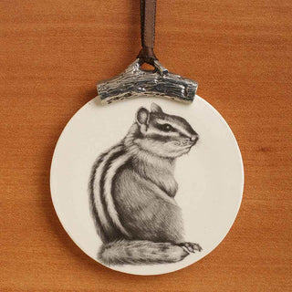 Laura Zindel Ceramic & Pewter Ornament