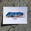 Load image into Gallery viewer, Stowe Cityscape Art Print 8x10