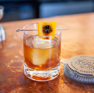 AO Glass Vermont Stamp Whiskey Rocks Glass