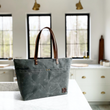Load image into Gallery viewer, Red House Medium Zip Tote