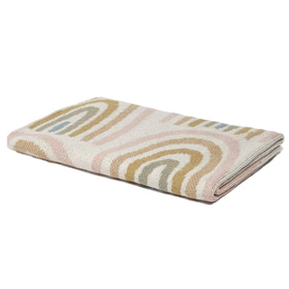 Baby Rainbow Eco Throw - Pink