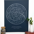 Load image into Gallery viewer, Carl Sagan Star Chart Print - 11 x 14