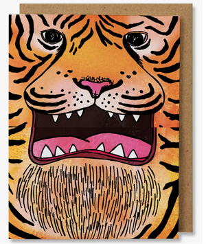 Grreat Birthday Tiger Card - NS5
