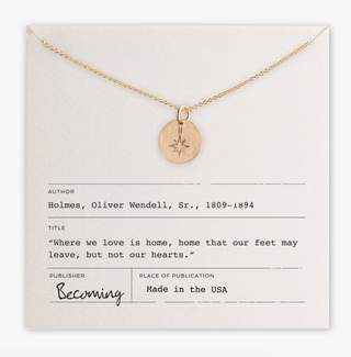 North Star Necklace - Gold Fill