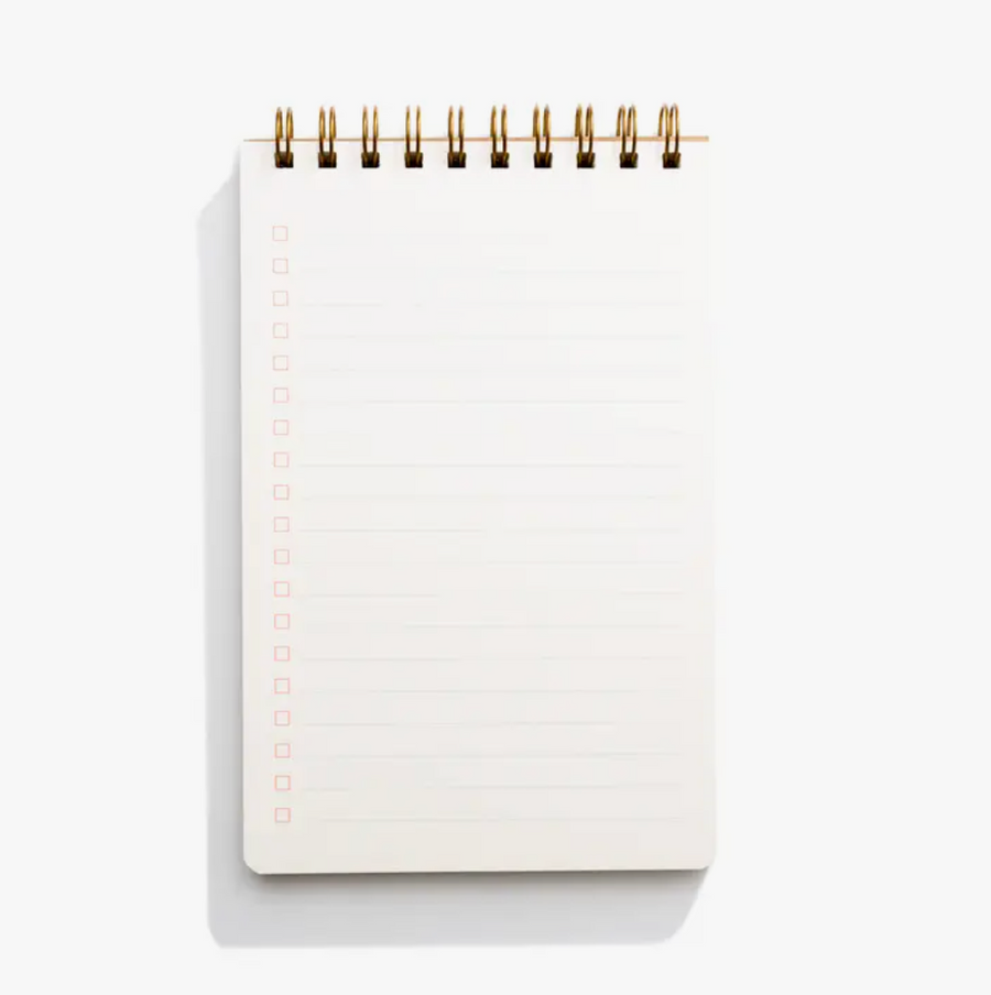 Task Pad Notepad - Smiley Face