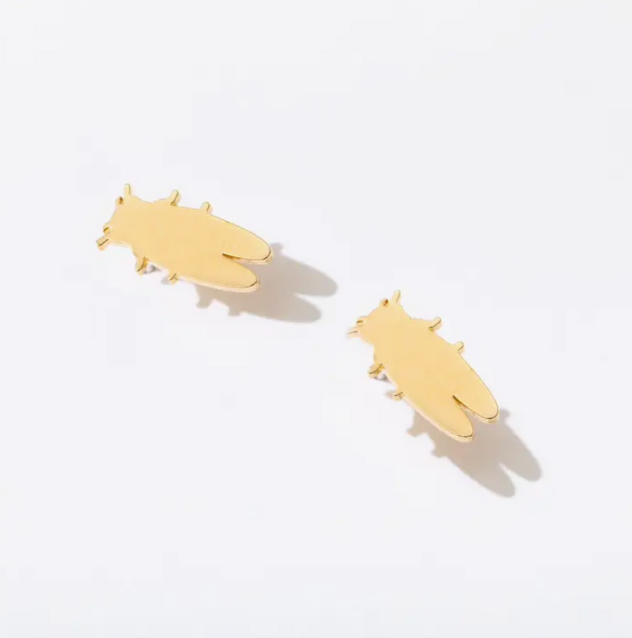 Cicada Stud Earrings
