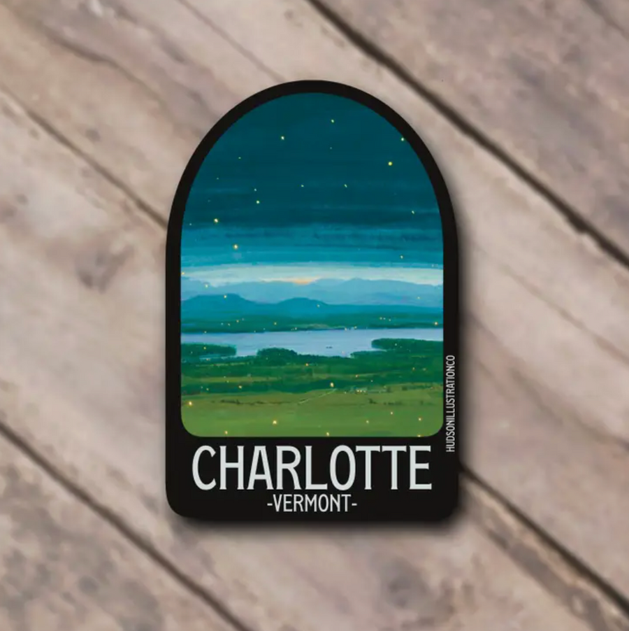 Charlotte Waterproof Vinyl Sticker