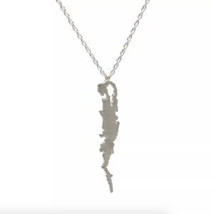 Lake Champlain Necklace - Sterling Silver