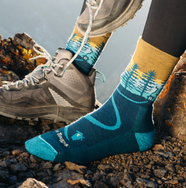 Darn Tough Women's Northwoods Hiking Sock - Dark Teal 5013
