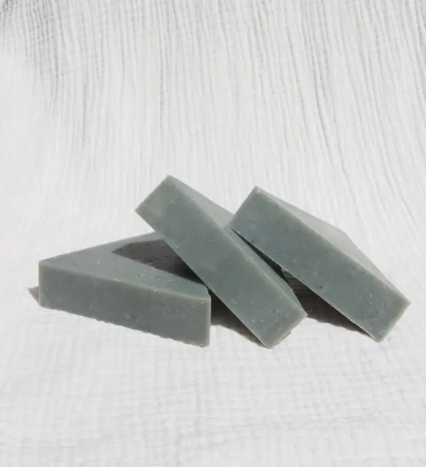 Traingle Soap - Black Lava Salt + Eucalyptus