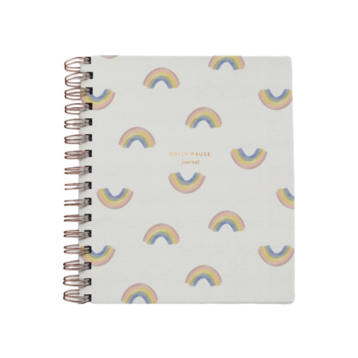 Daily Pause Journal in Rainbow