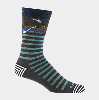 Darn Tough Men's Animal Haus Crew Sock - Forest 6066