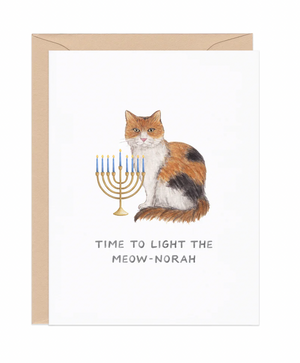 Light The Meow-norah Card - AZ7