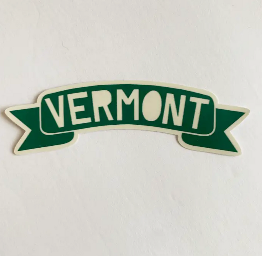 Vermont Banner Sticker