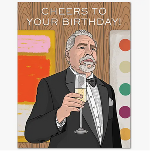 Cheers to Your Birthday Succession Card - TF5
