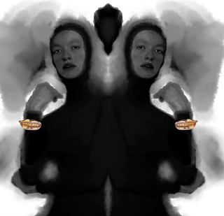 Mouth Piece Brass Bracelet