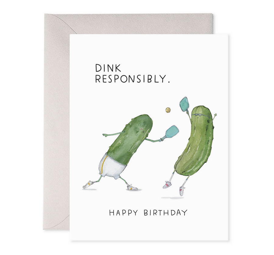 Pickleball Birthday Card - EF5