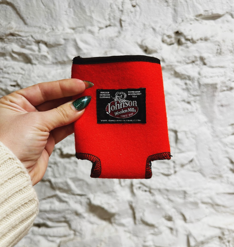 Handcrafted Wool Can Koozie