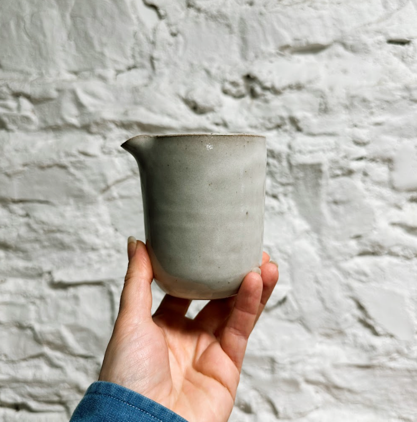 Laura White x Common Deer Small Plain Pitcher