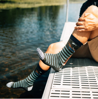 Darn Tough Men's Animal Haus Crew Sock - Forest 6066