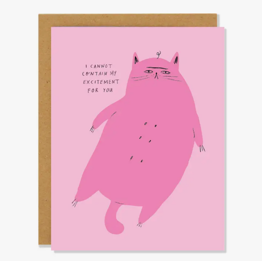 Indifferent Kitty Card - BB5