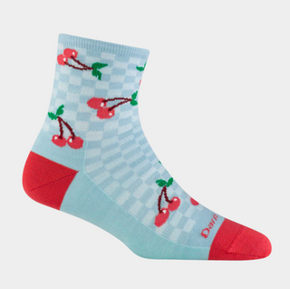 Darn Tough Women's Sock Fruit Stand Shortie Glacier 6102