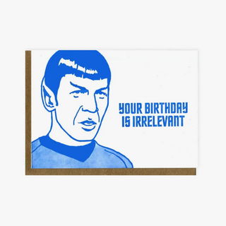Irrelevant Birthday Card - BB5