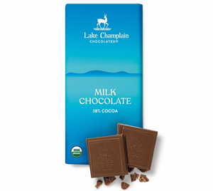 Lake Champlain Milk Chocolate Bar - Organic 38%